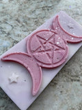 Large Three Moon Phases Snap Bar , PREORDER