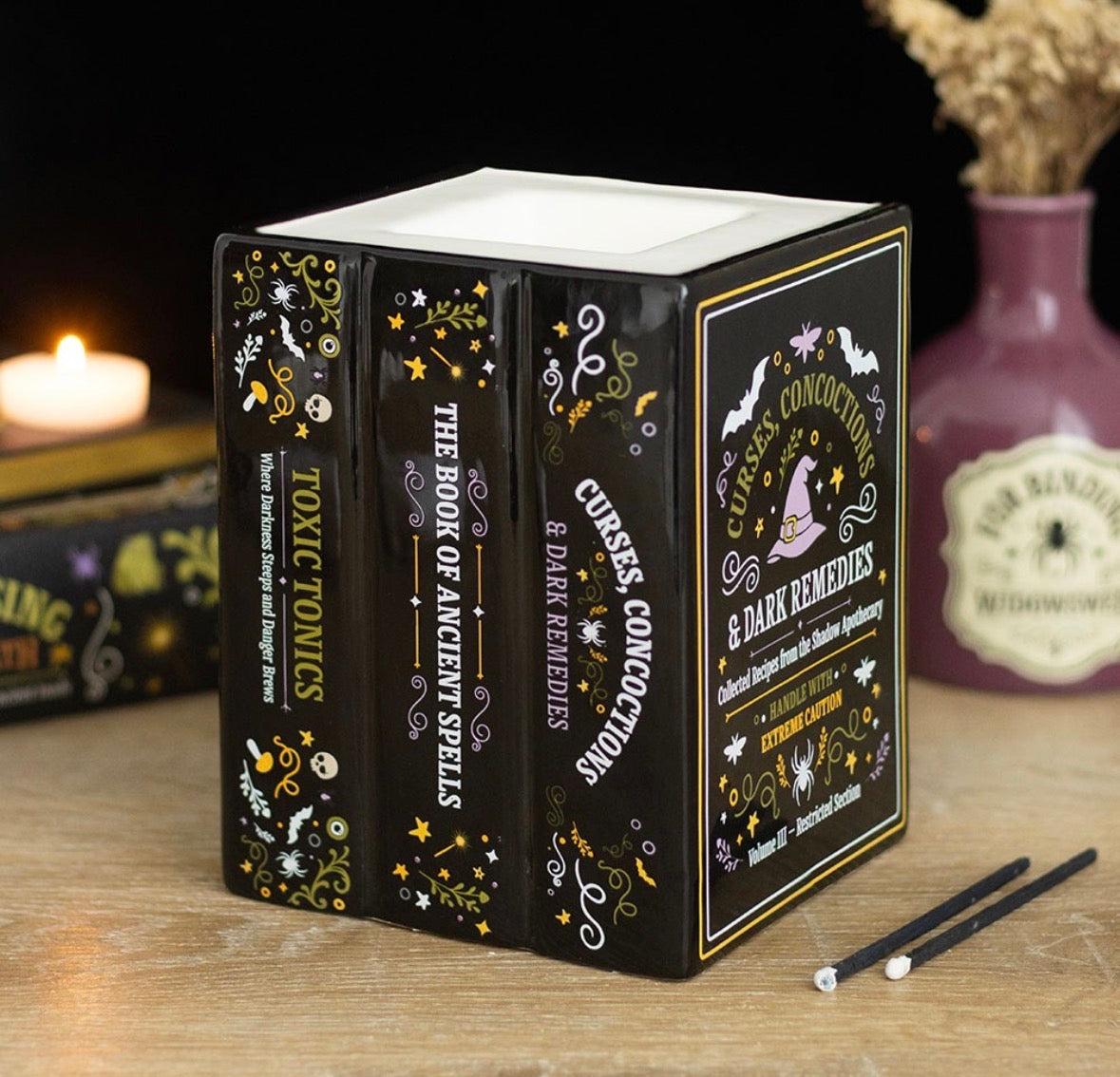 Witches Stories Wax Burner