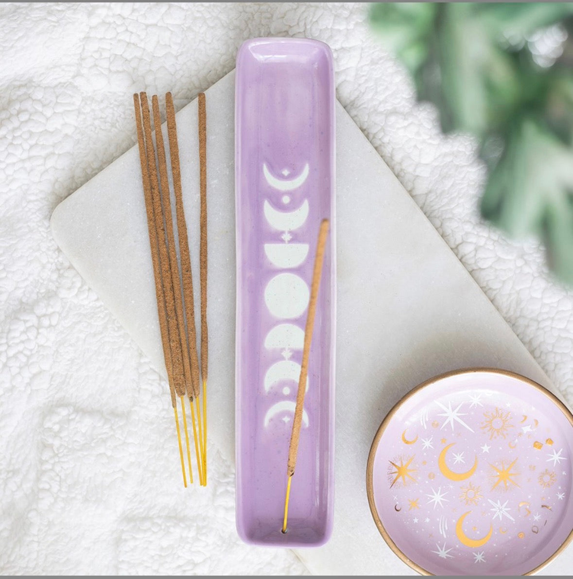 Moon Phases Incense Stick Holder